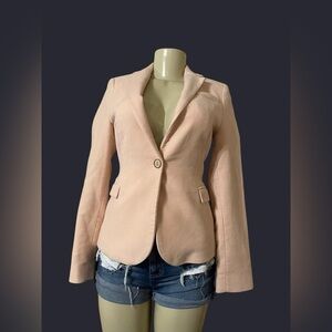 Zara Women's Blazer - Light Pink